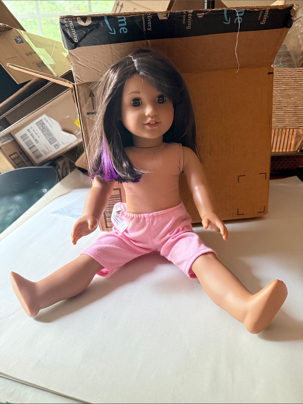 Luciana Vega American Girl Doll with Purple-Streaked Hair